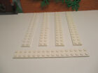 (i16/7) 5x LEGO 4282 Plates Building Block 2 x 16 Basic White Star Wars Knights