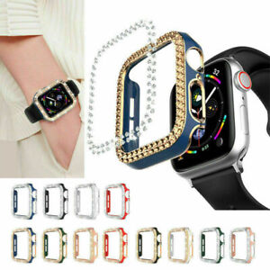 Bling Diamond Protector Case Cover for Apple Watch Series 9 8 7 6 SE 41/40/45mm