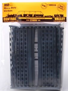 Central Valley HO Scale ~ New 2024 ~ Heavy Duty Windowed Box Girders Kit ~1901-5