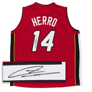 TYLER HERRO Autographed Custom Red MIAMI HEAT Basketball Jersey Sz XL- JSA COA