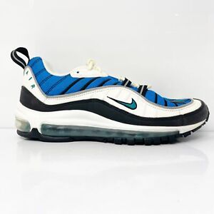 Nike Womens Air Max 98 AH6799-106 Blue Casual Shoes Sneakers Size 8.5