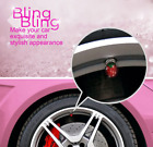 4x Car Tire Valve Caps Stem Air Dust Caps Red Crystal Strawberry For Alfa Romeo (For: Ferrari Monza SP1)