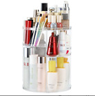 Makeup Organizer,360 Degree Rotating Adjustable Acrylic Cosmetic Storage Display
