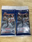 2021 Bowman Factory Sealed Cello Fat Pack (19 Cards) LOT of 2