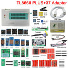 NEW T48 TL866II Plus High speed Universal Programmer+Adapters+Test Clip PIC Bios