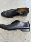Barneys New York Black Leather Dress Shoes Size 11 M Made in Italy