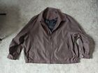 Mens Jacket Rochester 1906 Brown Pin Stripe Lined Size 3X