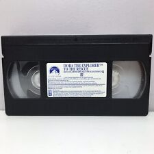 Nick Jr Dora the Explorer To Rescue VHS Tape Only BUY 2 GET 1 FREE! Nickelodeon