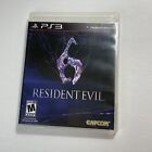 Resident Evil 6 (Sony PlayStation 3, 2012) PS3