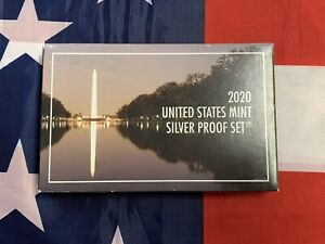 2020-s US SILVER Proof Set . 10-coin set PLUS 'W' Nickel