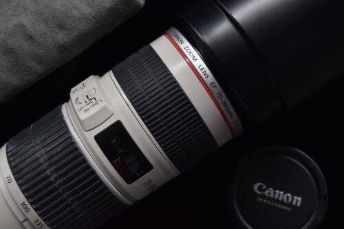Canon EF 70-200mm F/4 L IS USM Telephoto Lens From JAPAN 【NEAR MINT】 2034