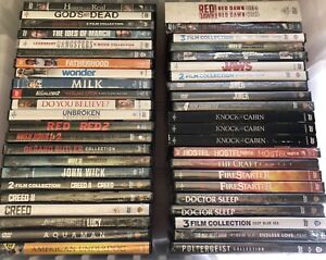 New ListingLot Of 45 New Sealed DVD’s, Mixed Genres, Great Titles, Receive Lot Pictured!