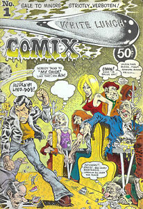 WHITE LUNCH COMIX #1 (Georgia Straight; 1972):RARE Adults Only Underground Comic