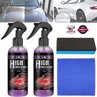 3 in 1 High Protection Quick Car Coat Ceramic Coating Spray Hydrophobic 100ML US