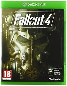 Fallout 4 - Microsoft Xbox One [Bethesda RPG Bonus Fallout 3] NEW/SEALED (UK)