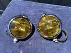 NOS ? Ford F100 Truck Acc Yellow Fog Lights Unity F-1 Hot Rat Rod 30's 40's 50's