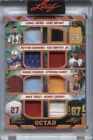 2023 Messi Kobe Curry Trout Griffey Federer Leaf Art of Sport OCTAD JERSEY RELIC