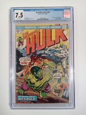 Incredible Hulk #180 1st Appearance Of Wolverine Marvel Comics CGC 7.5