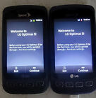LG LS670 Optimus S Cell Phones Sprint Android 2.2 WiFi 3G Black & Purple Bundle