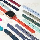 Silicone Narrow Sport Band for Apple Watch Series 9, 8, 7, 6, 5, 4, 3, 2, 1, SE