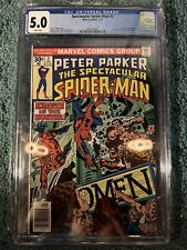 Spectacular Spider Man #2 CGC 5.0 Marvel Comics Craven White Pages