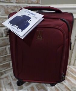 NWT Travelpro Pilot Air Elite Compact Boarding Bag Spinner - Red