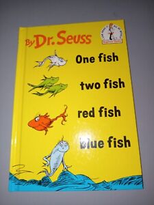 One Fish, Two Fish, Red Fish, Blue Fish Dr. Seuss 1960 Hardcover