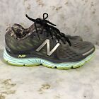 New Balance 1260v6 Womens Sz 10.5 Running Shoes Gray Green Athletic Low Sneakers