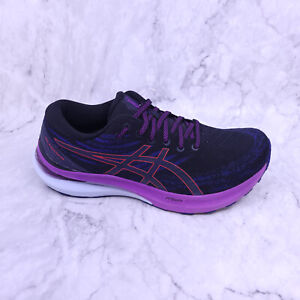 Asics Womens Gel-KAYANO 29 Running Shoes 9.5 Black Purple Cushioned Trainers Gym