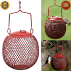 Red Seed Ball Hanging Bird Feeder Wild Seeds Metal No/no 1.2 LBS Capacity NEW