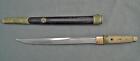 Antique Japanese Edo Period Dagger Dirk Koto Samurai Tanto Blade By Kaneyoshi
