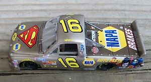 Nascar Ron Hornaday NAPA Raw Bare Metal Superman Racing Toy Race Car Truck 1/64