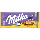 MILKA chocolate bar: LU Tuc biscuit with chocolate - 100g -FREE SHIPPING