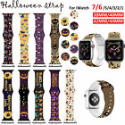 Halloween Silicone Band Strap For Apple Watch Series 6 SE 5 4 78 40/44mm 38/42mm