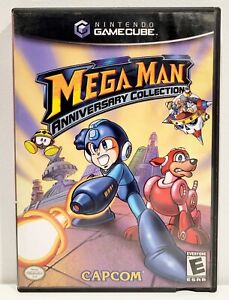 Mega Man Anniversary Collection (Nintendo GameCube, 2004) CIB *TESTED & WORKING*
