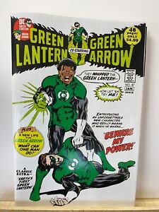 Green Lantern/Green Arrow #87 1st app John Stewart 2024 facsimile on newsprint!