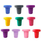 Silicone Wine Stoppers, Bottle Stopper, Wine Bottle Cork, Set of Multicolored