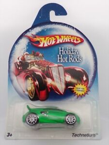 2007 Hot Wheels Holiday Hot Rods Target Exclusive Technetium Satin Green