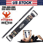 Innstar Bench Press Resistance Band MAX 150LBS Push up Fitness Bar Exercises Gym