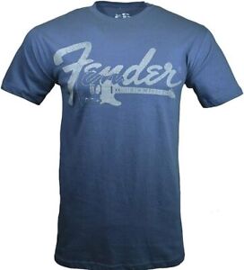 Guitar Rocker Dude Men's T Shirt Fender Music Tees- 100% Cotton -NEW
