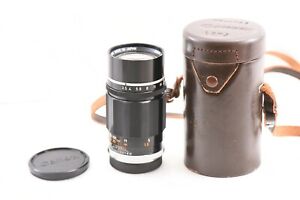 【 Excellent +++++ 】 CANON 135mm f/3.5 Telephoto LTM L39 Lens from JAPAN 1603