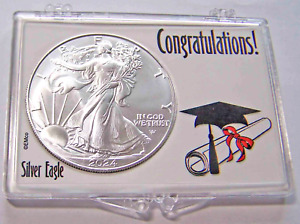 2024 American Eagle Silver Dollar & Graduation Case #2