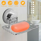 Stainless Steel Soap Dish Mounted Wall Holder Bathroom Shower Basket Storage Box
