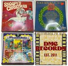VINTAGE Lot Of 3 Vinyl Records Lp CHRISTMAS CHILDRENS DISNEY SNOOPY PINOCCHIO