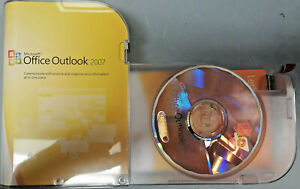 Retail Microsoft Office Outlook 2007 x86 X12
