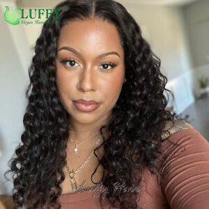 Full Lace Human Hair Wigs Pre Plucked With Baby Hair Curly 360 Lace Front Wigs