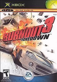 Burnout 3: Takedown (Xbox, 2004) Complete Tested Working - Free Ship