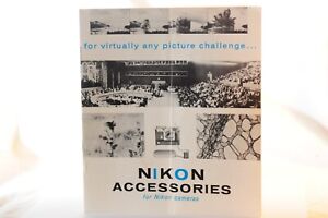 New ListingNikon Rangefinder Accessories for Cameras S-36 Nippon Kogaku dealers brochure