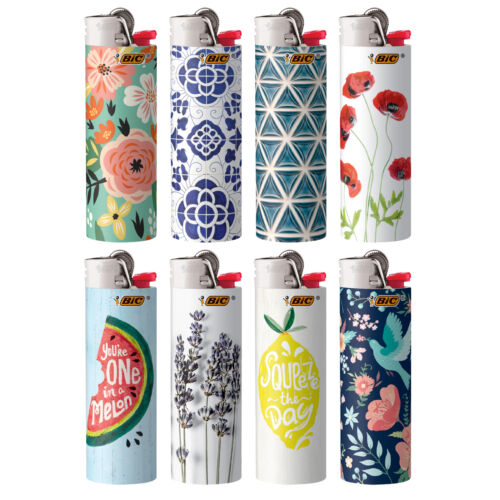 BIC Special Edition Series Lighters, Set of 8 Lighters