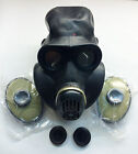 Vintage black gas mask PBF EO-19 black PBF gas mask size 1 small